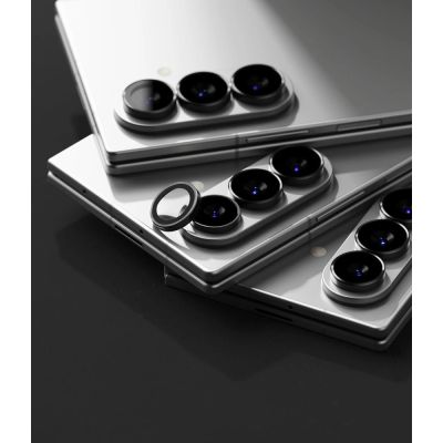 5. Ringke Kameraschutzrahmen, 2er-Pack für Samsung Galaxy Z Fold 7/8 Ultra – Schwarz