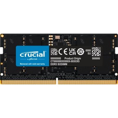 2. Crucial CT16G56C46S5T 16GB Speichermodul 1 x 16GB DDR5 262-Pin SO-DIMM ECC-korrigiert