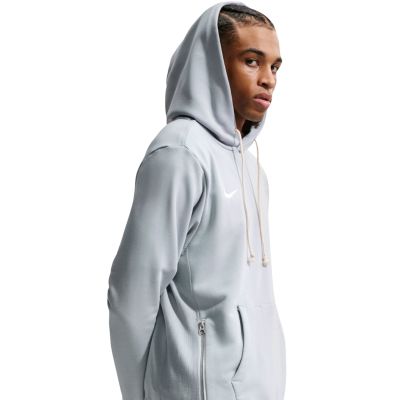 3. Nike Dri-FIT Standard Issue Kapuzenpullover zum Überziehen, Hellgrau FD7734 012