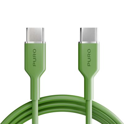 Puro ICON USB-C – USB-C-Kabel 1,5 m – grün