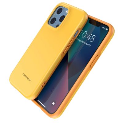 5. Choetech MFM Anti-Drop Case Cover für iPhone 13 Pro Max orange (PC0114-MFM-YE)