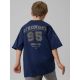 2. Locker geschnittenes Jungen-T-Shirt mit Aufdruck 4F 4FJRSS26TTSHM3465-31S