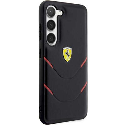 4. Ferrari FEHCS23SPBAK S23 S911 schwarz/schwarz Hardcase Hot Stamp Lines