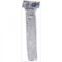 GUMMI-WÄRMEFLASCHE IM ALPINA-ETUI 2L GRAU