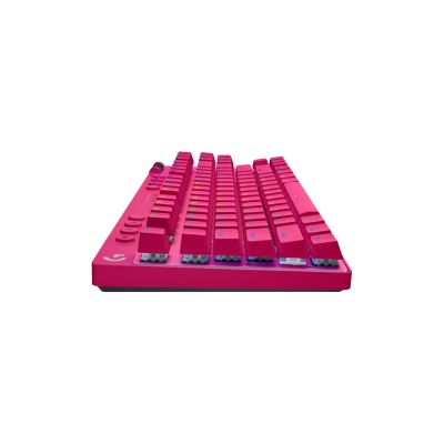 12. Logitech PRO X TKL Tastatur Pink