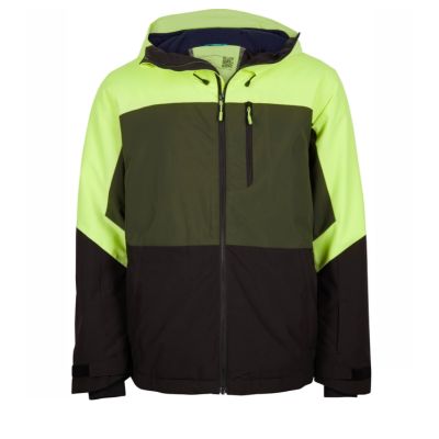 O'Neill Herren Wintersportjacke Carbonite Snowboard Ski 10K Grün Schwarz