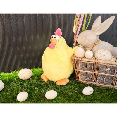 9. HÄHNCHEN 19CM FRÜHLINGSDEKORATION