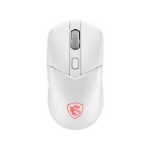 MSI Versa 300 Kabellose Gaming-Maus (rechte Seite) Funkfernbedienung + Bluetooth + USB Typ-C Optischer Sensor 8000 DPI