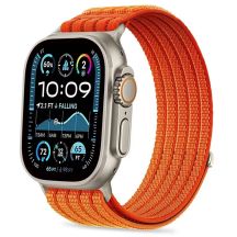 Tech-Protect Nylon-Sportarmband für Apple Watch 44 / 45 / 46 / 49 mm – Orange