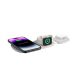 8. Tech-Protect QI15W-A32 3in1 induktives Ladegerät mit MagSafe für Smartphone / Apple Watch / AirPods – Grau
