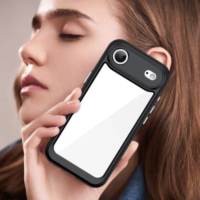 7. Outer Space Case für iPhone 17 Air - Schwarz Transparent