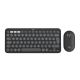 10. Logitech 920-012239 Tastatur und Maus inklusive, universell, kabellos (RF) + Bluetooth, QWERTY-Tastatur (American International), Graphit