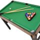 4. 3-in-1-Holztisch für Fußball, Billard und mit Luftanschluss, 121 x 61 x 81 cm