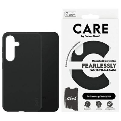 CARE by PanzerGlass Fashion QI Case Samsung Galaxy S24 - schwarz