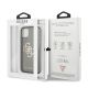 8. Guess, GUHCP13SPCUGL4GBK iPhone 13 mini 5,4" schwarz/schwarzes Hartschalenetui Glitzer 4G großes Logo