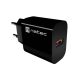 7. NATEC RIBERA 1X USB-A 18W SCHWARZES WANDLADEGERÄT