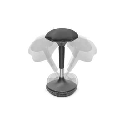 15. Digitus ergonomischer Hocker/Stehhilfe, höhenverstellbar mit Gasfeder