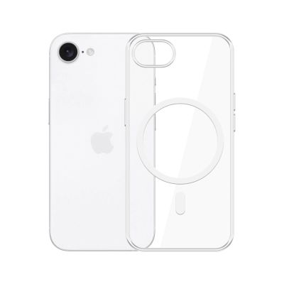 4. 3mk Clear MagCase für Apple iPhone 16E – transparent