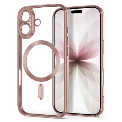 2. Tech-Protect MagFlex Hülle für iPhone 17 – Transparentes Rosa