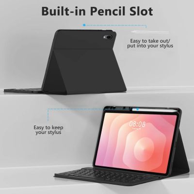 4. Tech-Protect SC Pen Hülle für Samsung Galaxy Tab S11 11.0 X730 / X736B - Schwarz