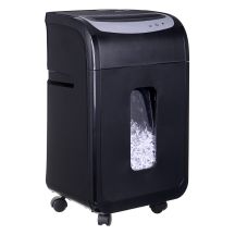 Activejet ASH-2502C Aktenvernichter, P-4, 28 l, 4 x 40 mm Schnipsel, 25 Blatt, schwarz