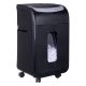 Activejet ASH-2502C Aktenvernichter, P-4, 28 l, 4 x 40 mm Schnipsel, 25 Blatt, schwarz
