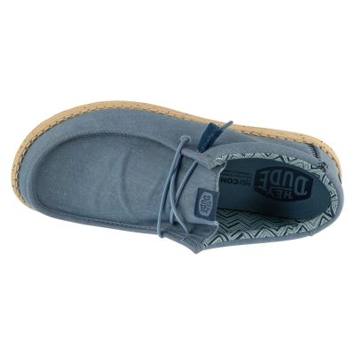 3. Hey Dude Wally Stretch Canvas 40700-5DD Blau 41