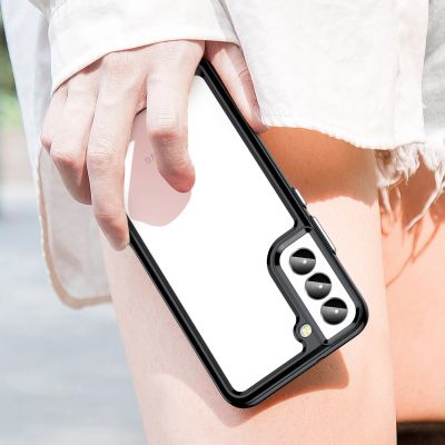 11. Outer Space Case für Samsung Galaxy S23+ Hülle mit flexiblem Rahmen schwarz