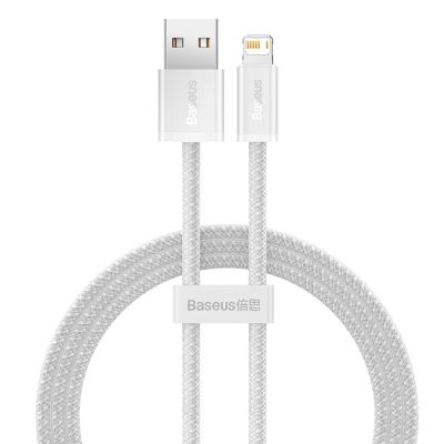 Baseus Dynamic Series 2,4A USB-A-Lightning-Kabel 1 m – weiß