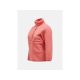 6. Peak Performance W Fleece Snap T Rosa Sweatshirt