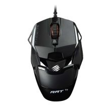 Mad Catz THE AUTHENTIC RAT 1+ Gaming-Maus (MR01MCINBL000-0)