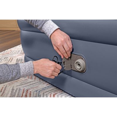 4. Bestway 6713I / 23 Luftmatratze Doppelmatratze Grau Unisex