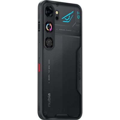 8. ZTE Nubia NBNEO5GTGBLK Smartphone, 17,3 cm (6,8 Zoll), Hybrid-Dual-SIM, Android 16.0, 5G, USB Typ-C, 12 GB RAM, 256 GB interner Speicher, 6210 mAh Akku, Schwarz