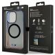 8. Hülle BMW BMHMP14XHTGE iPhone 14 Pro Max 6.7" grau/grau Hardcase Gradient Bumper MagSafe