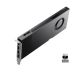 PNY RTX PRO 4000 Blackwell, 24 GB GDDR7 ECC 192-Bit, 140 W, PCI Express 5.0 x16, 4 x DisplayPort 2.1, ATX-Blende, 1 x CEM5 16-Pin-Stromkabel, FHML Single Slot, kleine Verpackung