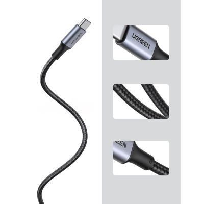 4. Ugreen US316 USB-C / USB-C-Kabel 480 Mbit/s 5 A 0,5 m – Grau
