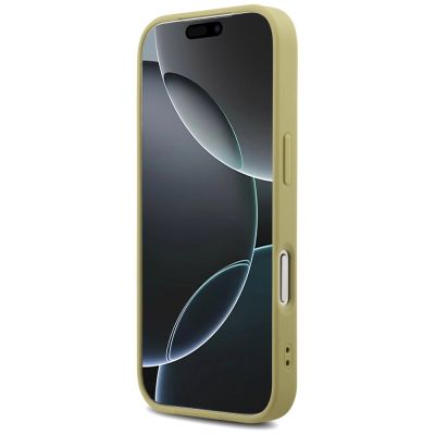 5. Guess Fixed Glitter Big 4G Hülle für iPhone 17 Pro - Gold