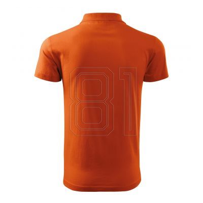 4. Malfini Single J. M Poloshirt MLI-20211 orange