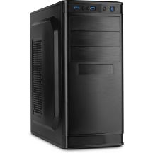 Inter-Tech IT-5905 Midi-Tower Schwarz