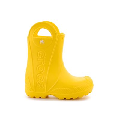 6. CROCS HANDLE IT REGENSTIEFEL KINDER T GELB 211056-730