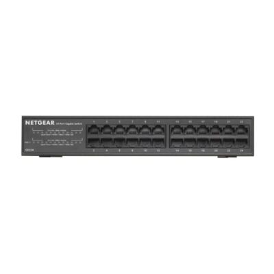 2. Netgear GS324-200EUS 24p Unmanaged Gigabit Switch