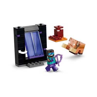 5. LEGO Minecraft 21584 Reise durch den Nether und das Endportal