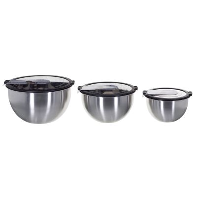 12. 3er-Set Schüsseln (16, 20, 24 cm) GEFU MONDI G-89430