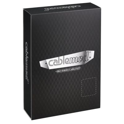 4. CableMod C-Series PRO ModMesh Kit für Corsair AXi/HXi/RM (Gelbes Etikett) - Blutrot
