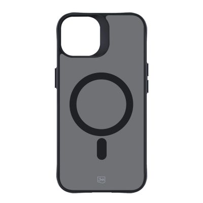 19. 3mk Smoke MagCase Hülle mit MagSafe für iPhone 15 Plus – durchscheinend
