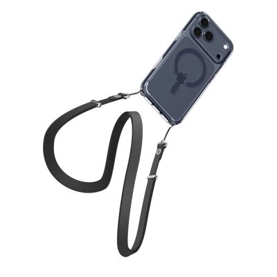 8. Spigen Ultra Hybrid MagSafe Hülle für iPhone 17 Pro Max – Transparentes Marineblau