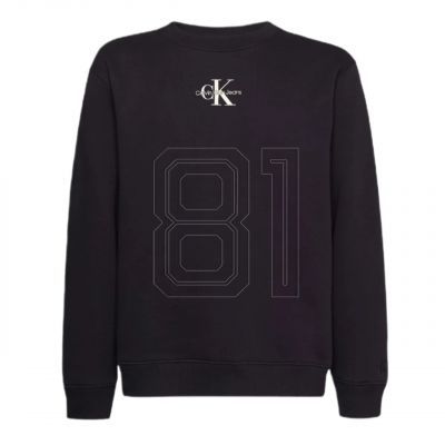 5. Calvin Klein Jeans Monologo Crew Neck Regular M J30J323434 Sweatshirt