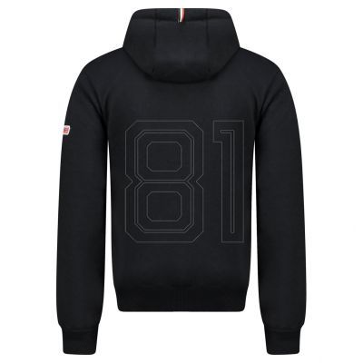 3. Geographical Norway Fogora DB 100 M Sweatshirt WZ3064H/GN-Schwarz