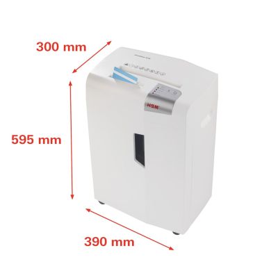 3. HSM Shredstar X15 Aktenvernichter, 26 l, 4 x 37 mm