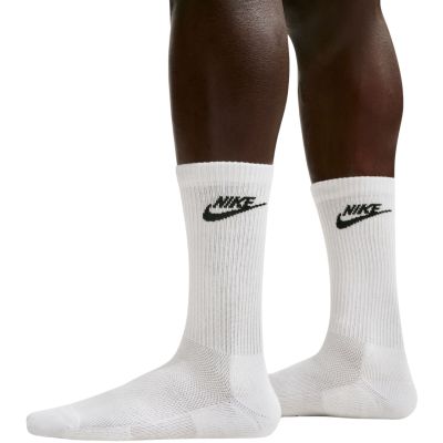 4. Nike Everyday Elevated Socken, 3 Paar, Weiß, IH8522 901